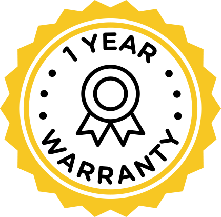 One Year Warranty