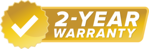 2-Year warranty