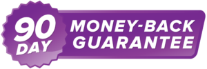 90 day money-back guarantee