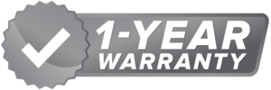 1-Year warranty