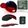 Blue GroWell cap for hair growth