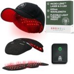 GroWell laser cap in black