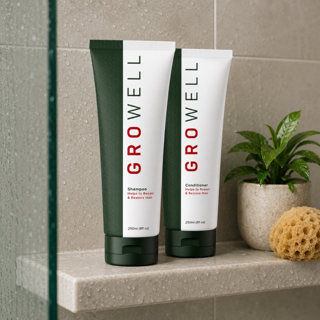 GroWell Shampoo and Conditioner