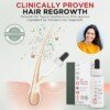 Topical minoxidil for women applied to scalp with dropper