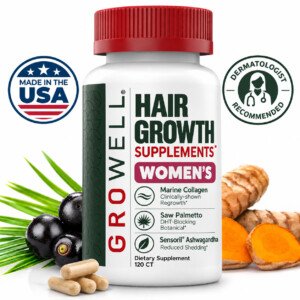 GroWell hair growth supplements for women